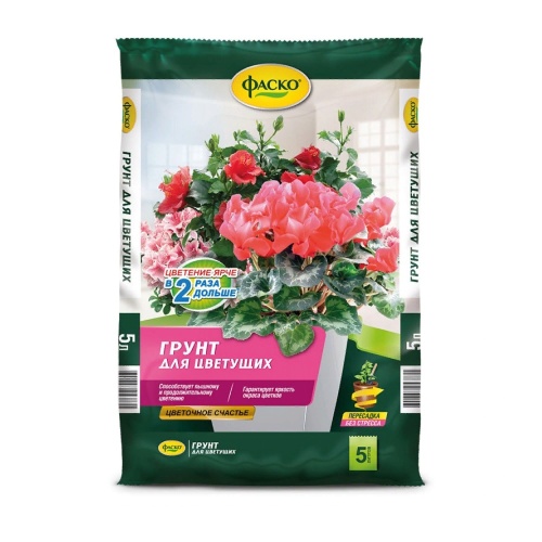 Грунт ЦВЕТОЧНОЕ СЧАСТЬЕ Для цветущих раст 5л  _5_315