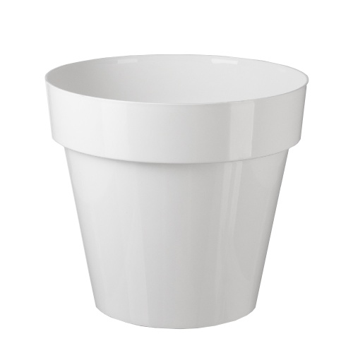 Кашпо пласт ПОРТО 15л белое  _5_10