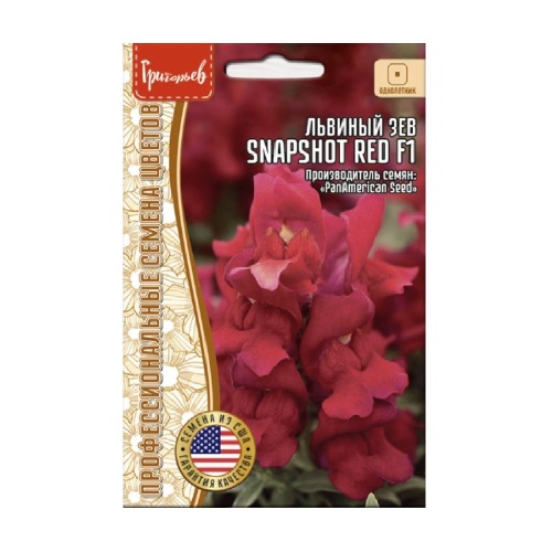 Львиный Зев Snapshot Red F1 5шт _10