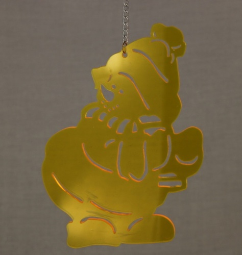 Подвеска СНЕГОВИК №1 из акрила 6_48_288