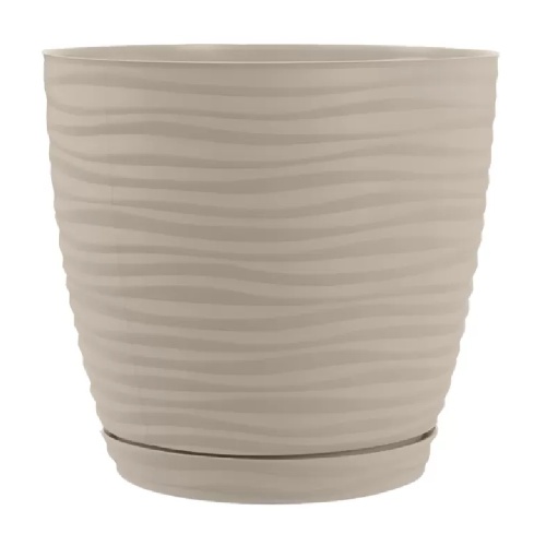 Горшок пласт ЛИАНА 8_0л беж-серый _10