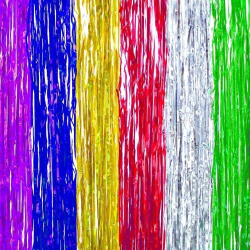 Дождик 20см двухслойный голографический цвет 0_5м 10_500