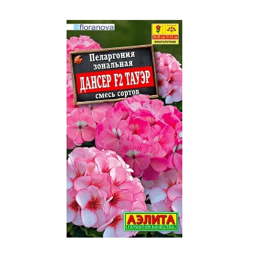 Пеларгония Дансер F2 Тауэр смесь окрасок 5шт  _10