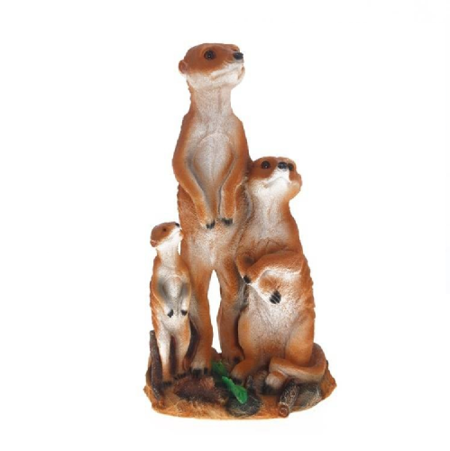 Фигура садовая СЕМЬЯ СУРИКАТОВ  _3