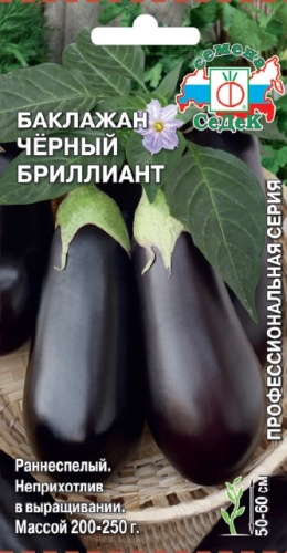 Баклажан Черный бриллиант  0_2гр_10