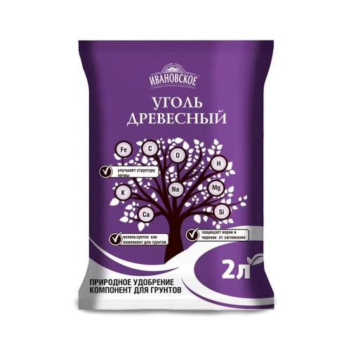 Уголь древесный 2л _15