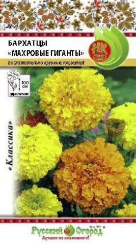 Бархатцы Махровый гигант  0_3гр_10_200