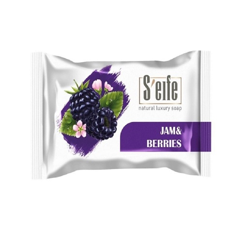 Мыло туалетное S'eife Jam&Berries штампованное 100гр _64