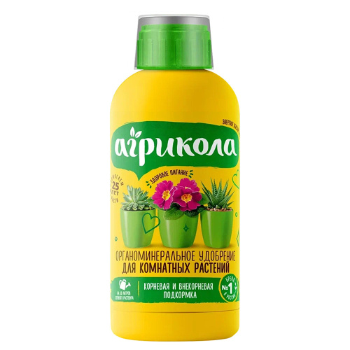 Удоб Агрикола-аква д_комнатных растений 0_25л_12