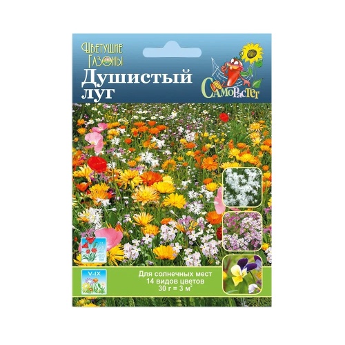 Газон цветущий Душистый луг  30гр_10_100