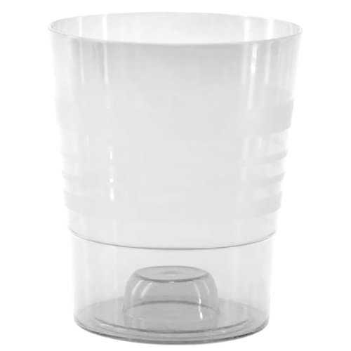 Кашпо пласт ЛИЛИЯ д_орхидей 1_3л прозрачный  _30