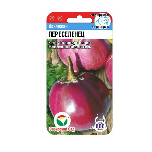 Баклажан Переселенец  20шт_10