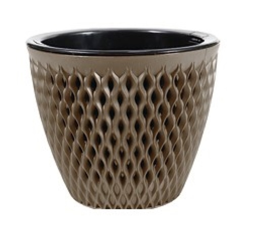 Кашпо пласт ВЕРСАЛЬ 3л мокачино _12