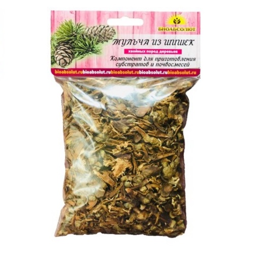 Мульча БИОАБСОЛЮТ из шишек 0_5л _1