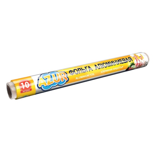 Фольга AZUR алюминиевая рулон (10м х 29см) _45