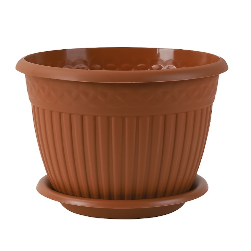 Кашпо пласт ВИЗАНТИЯ 15л терракот _1