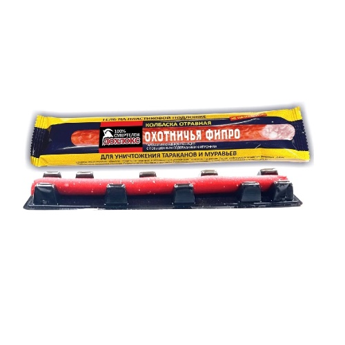 Гель от тараканов и муравьев Колбаска отравная Охотничья ФИПРО 20мл _60