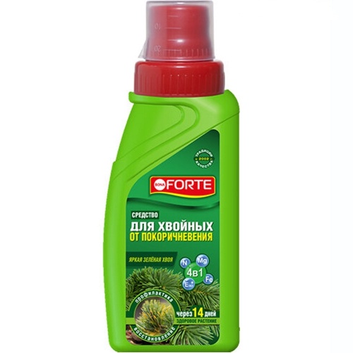 Удоб BONA FORTE от покоричневения хвои 4 в 1 285 мл _20