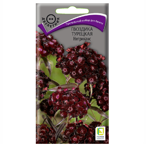 Гвоздика Турецкая Нигриканс  0_3гр_10