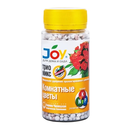Удоб JOY ТРИО МИКС Комнатные цветы 100гр  _16