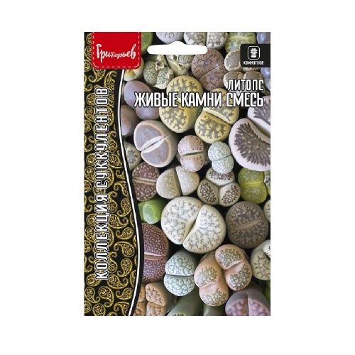 Литопс Живые Камни смесь 4 шт _10