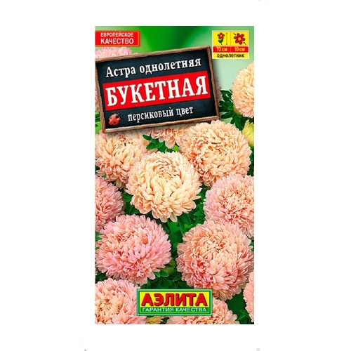 Астра Букетная персиковый цвет  0_2гр_10