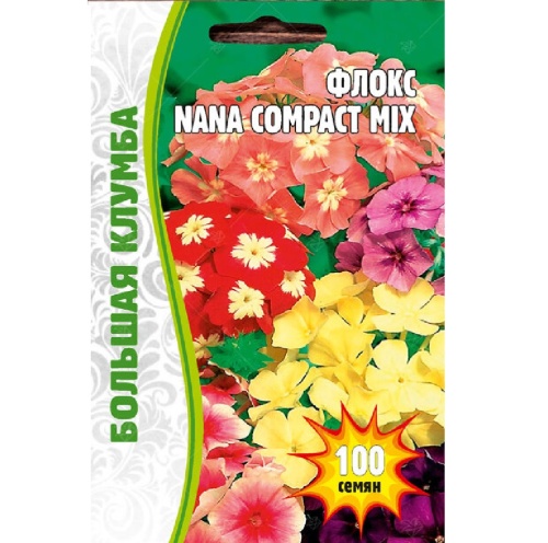 Флокс NANA COMPACT MIX  100шт_10