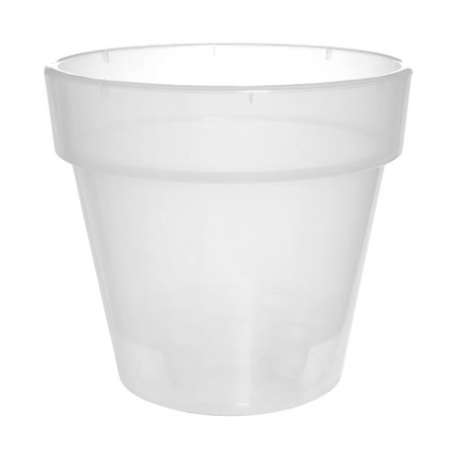 Кашпо пласт ПОРТО  2_4л прозрачное  _8