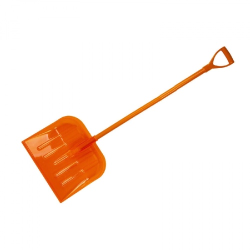 Лопата снег.(поликарб.) 450_400 ЛИСА d-32 с фибергл.чер. и V-ручкой _Элита_ _5