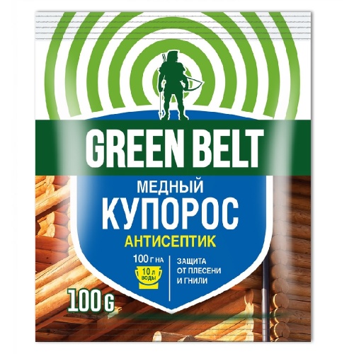 МЕДНЫЙ КУПОРОС  ГРИН БЭЛТ 100г  _10_50