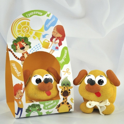 Травянчик СОБАКА МОПС_18