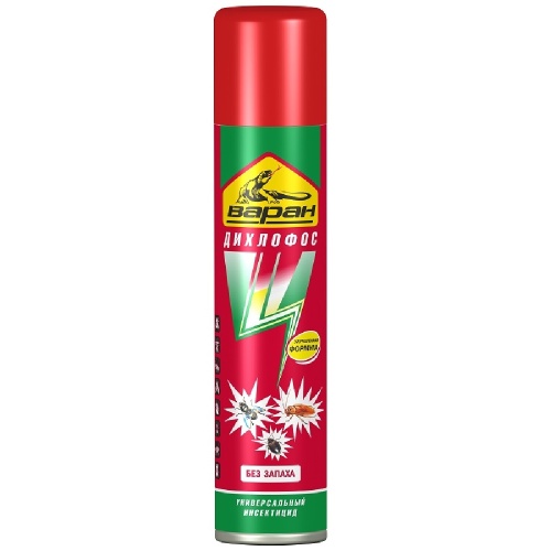 Аэрозоль универсальный ДИХЛОФОС Варан ФОРТЕ ЗЕЛЕНЫЙ 300мл _12