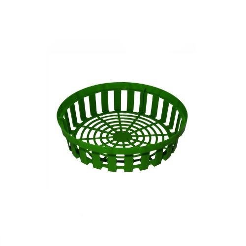 Корзина д_луковичных круглая зеленая _25