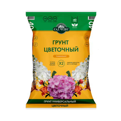 Грунт САД ЧУДЕС УНИВЕРСАЛЬНЫЙ цветочный 40 л _45