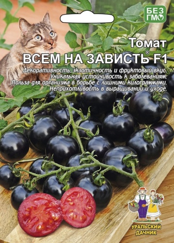 Томат Всем на Зависть F1 черно-фиолетовые  12шт_10 