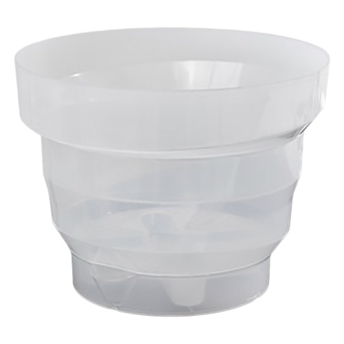 Горшок пласт АКЦЕНТ  3л прозрачный  _10