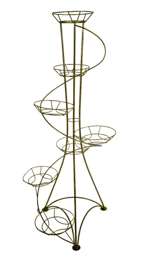 Подставка д_цветов  7яч Спираль  _1