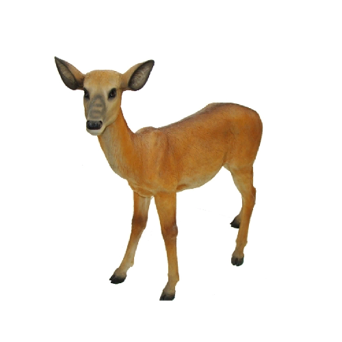 Фигура садовая КОСУЛЯ стоит _2