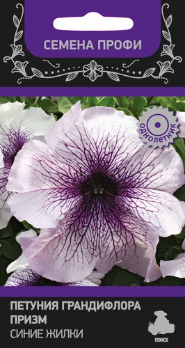 Петуния Призм Синие жилки грандифлора  30шт_10