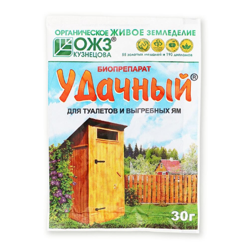 Биопрепарат Удачный д_туалетов 30гр _40
