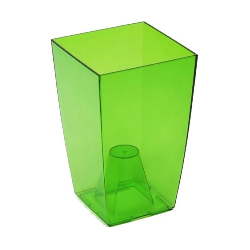 Кашпо пласт СИЛЬВИЯ д_орхидей 1_9л зеленый_18