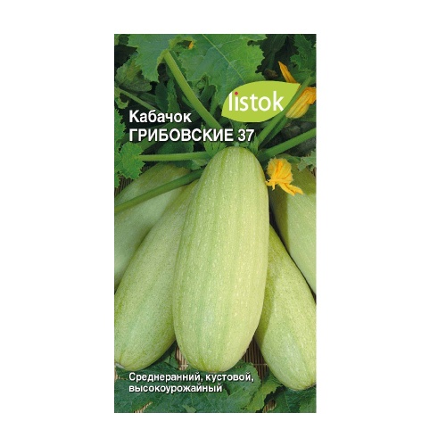 Кабачок Грибовские 37  10шт_10