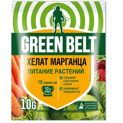 Удоб ГРИН БЭЛТ Хелат марганца 10 гр _100