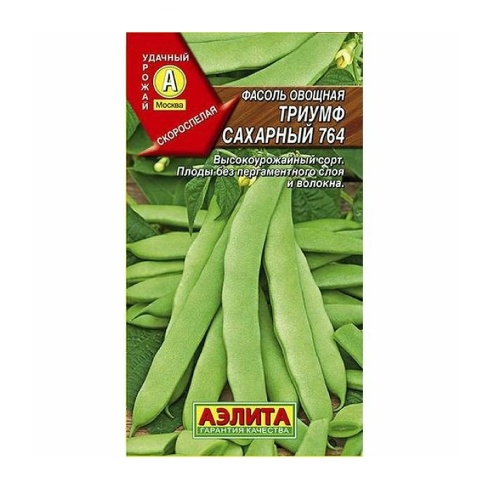 Фасоль Триумф 764 сахарный 5гр _10