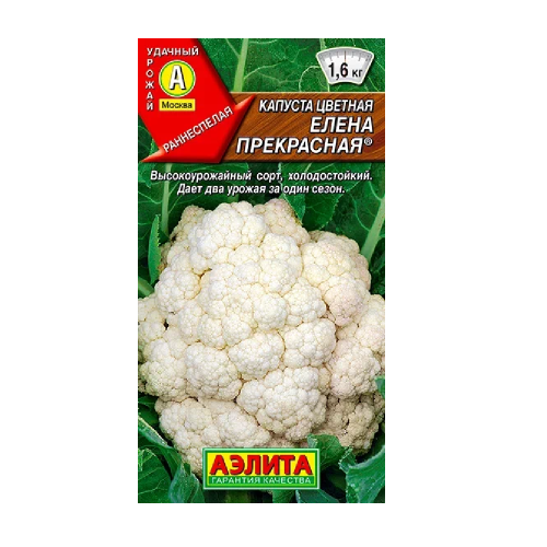 Капуста цветная Елена Прекрасная 0_3гр _10