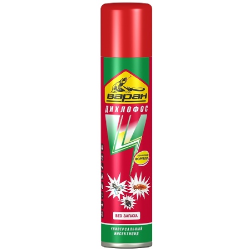 Аэрозоль универсальный ДИХЛОФОС Варан ФОРТЕ ЗЕЛЕНЫЙ 145мл _24