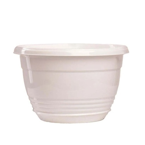 Горшок пласт ГЛОРИЯ 4_2л белый  _40