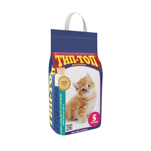Наполнитель ТИП-ТОП гигиенический д_котят 5л_5