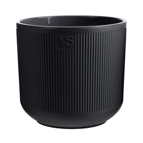 Горшок пласт Росси VipSet 4_4л черный  _8