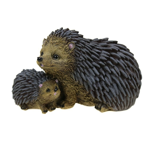 Фигура садовая ЕЖИК С ЕЖОНКОМ ЛЕЖАЧИЕ _ 1